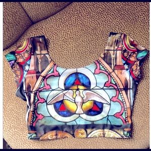 BlackMilk™️ Cathedral crop top 🔹
